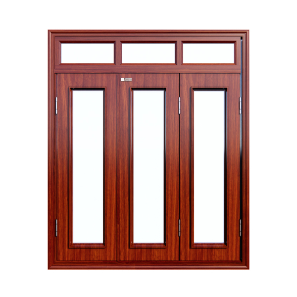 Mẫu cửa sổ gỗ 3 cánh trượt sang trọng