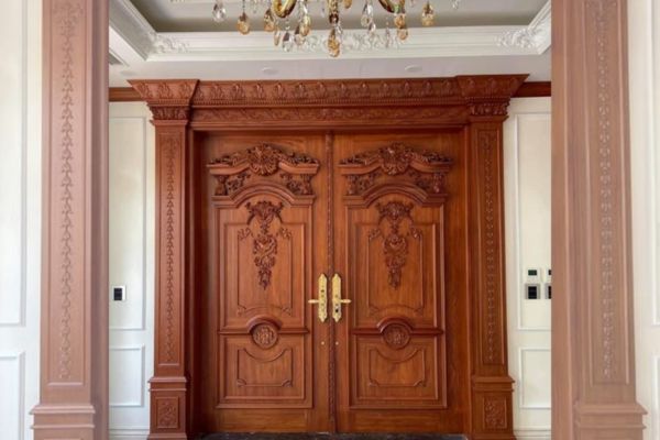Xác định đúng kích thước cửa 2 cánh tạo nên sự cân đối và hài hòa cho căn nhà
