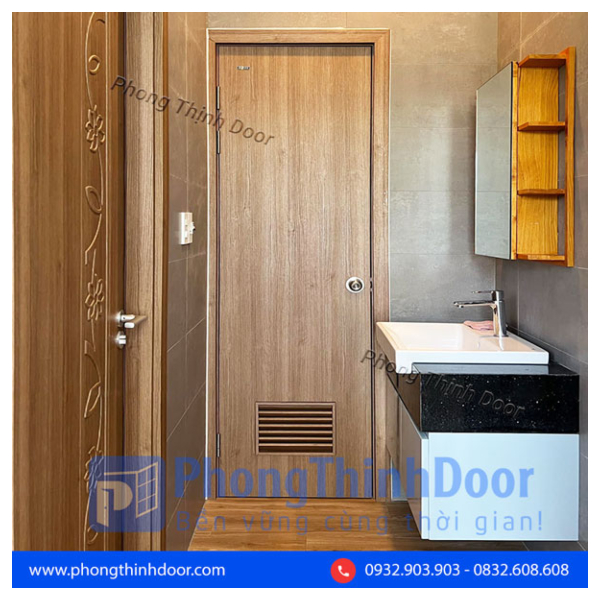 Cần trang trí cửa nhà vệ sinh cho đẹp và độc đáo 
