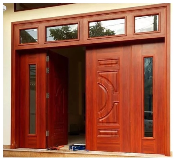 Cửa thép vân gỗ