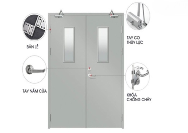 Hệ cửa chống cháy với khả năng vận hành linh hoạt và an toàn cao