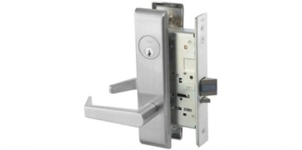 Khóa tay nắm vuông sử dụng phổ biến cho cửa thép chống cháy cao cấp