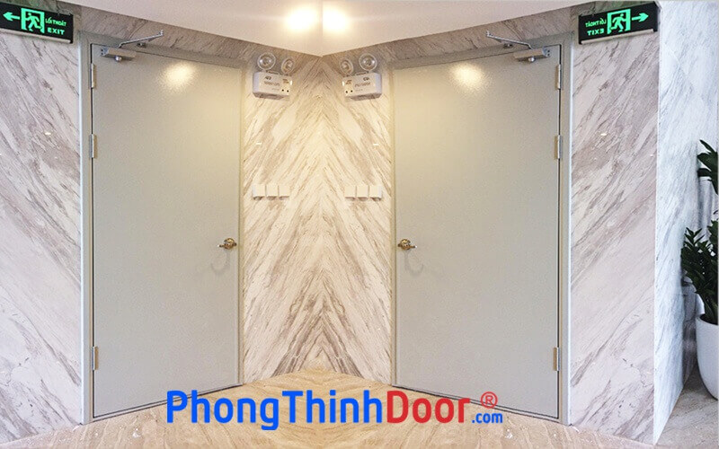 Cửa nhựa chống lửa có tính thẩm mỹ cao