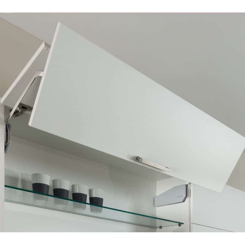 Ảnh thực tế bộ tay nâng FREE FOLD SHORT Hafele 493.05.898, trắng Ảnh thực tế bộ tay nâng FREE FOLD SHORT Hafele 493.05.898, trắng