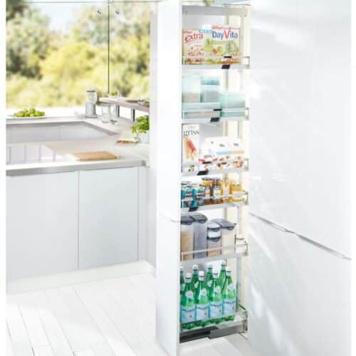 Bộ kệ tủ 6 tầng, rổ lưới DISPENSA 90 ARENA 400mm Hafele 546.54.633 8 Ảnh thực tế bộ kệ tủ 6 tầng, rổ lưới DISPENSA 90 ARENA 400mm Hafele 546.54.633