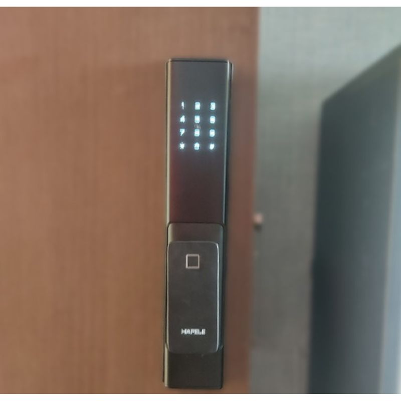 Ảnh thực tế Khóa cửa điện tử Hafele PP8100 912.05.697 Ảnh thực tế Khóa cửa điện tử Hafele PP8100 912.05.697