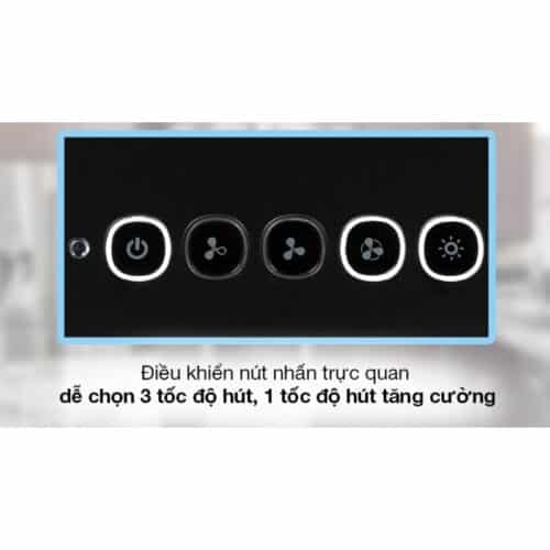 Máy hút mùi gắn tường mặt kính vân Hafele HH-WVS90A 533.86.003 6 Bảng điều khiển Máy hút mùi gắn tường mặt kính vân Hafele HH-WVS90A 533.86.003