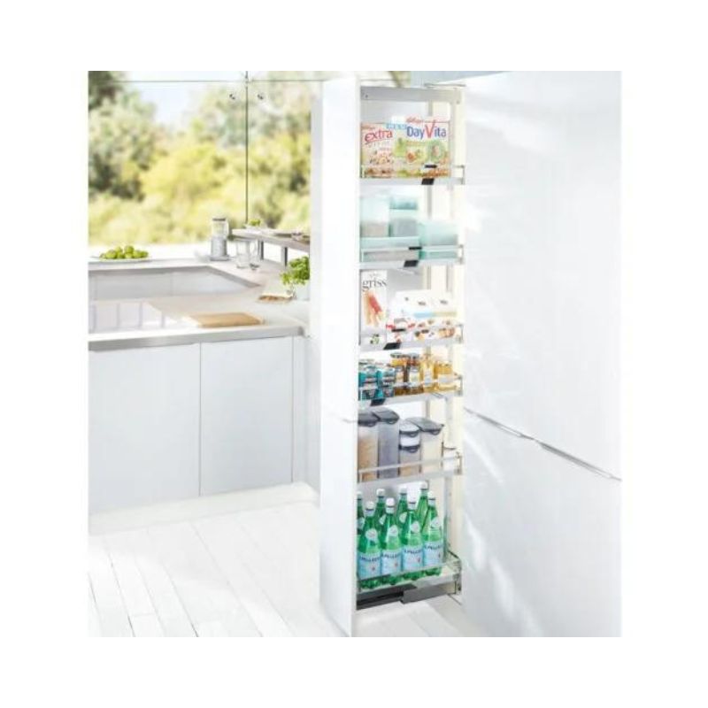 Bộ kệ tủ 4 tầng, rổ lưới DISPENSA 90 ARENA 400mm Hafele 546.54.613 Bộ kệ tủ 4 tầng, rổ lưới DISPENSA 90 ARENA 400mm Hafele 546.54.613