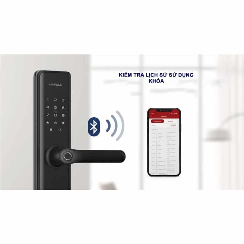 Kiểm tra lịch sử Khóa điện tử Hafele DL7600 912.20.232 Kiểm tra lịch sử Khóa điện tử Hafele DL7600 912.20.232