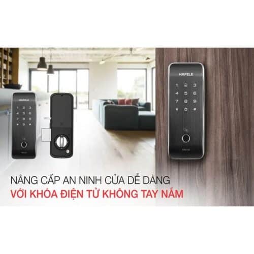 Khóa cửa điện tử Hafele ER5000 912.05.318 6 Lắp đặt Khóa cửa điện tử Hafele ER5000 912.05.318