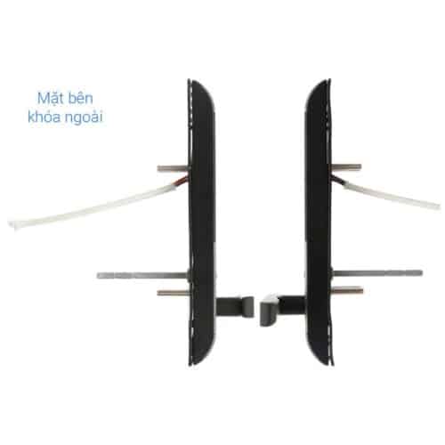 Khóa cửa điện tử Hafele EL7500 912.05.717 màu xám 4 Mặt bên khóa cửa điện tử Hafele EL7500 912.05.717 màu xám