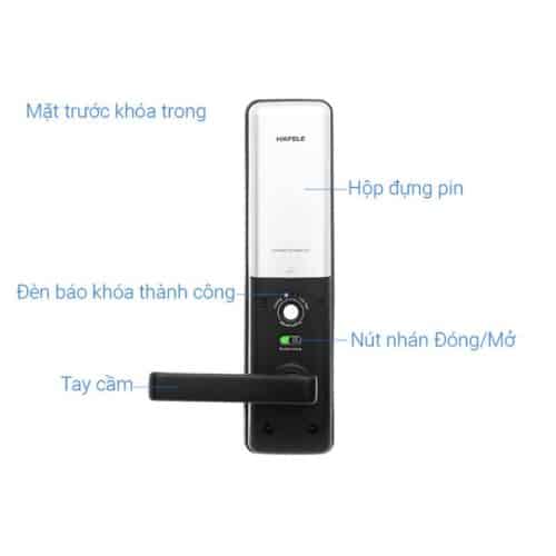 Khóa điện tử Hafele EL9000-TCS 912.20.364 6 Mặt trước khóa điện tử Hafele EL9000-TCS 912.20.364