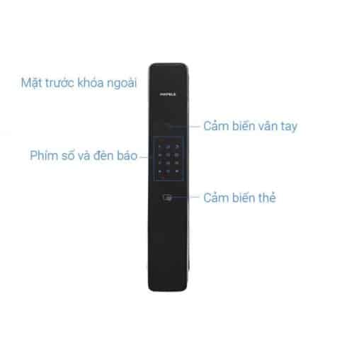 Khóa điện tử Hafele PP9000 912.05.691 5 Mô tả Khóa điện tử Hafele PP9000 912.05.691