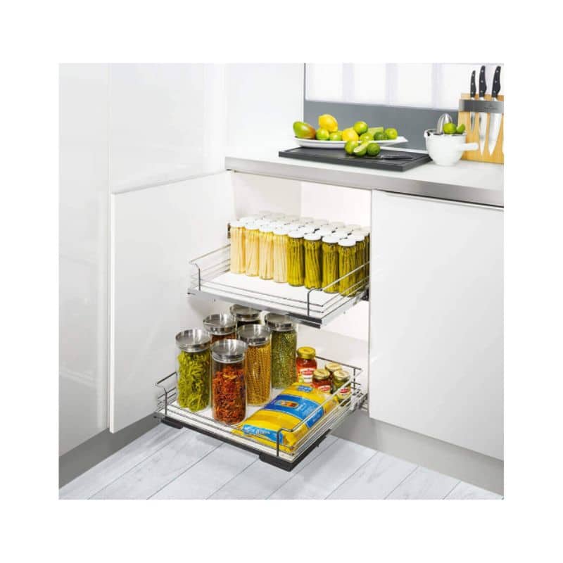 Phụ kiện tủ bếp Hafele 540.26.665 bộ rổ ARENA Phụ kiện tủ bếp Hafele 540.26.665 bộ rổ ARENA
