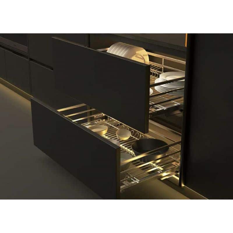 Ảnh thực tế bộ rổ chén đĩa CAPPELLA Cucina 549.08.005 Inox 304 Ảnh thực tế bộ rổ chén đĩa CAPPELLA Cucina 549.08.005 Inox 304