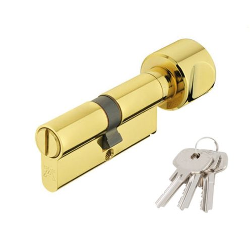 Ruột khóa 1 đầu chìa 1 đầu vặn Hafele 916.01.068, 81mm Đồng thau 5 Ảnh thực tế ruột khóa 1 đầu chìa 1 đầu vặn Hafele 916.01.068, 81mm Đồng thau