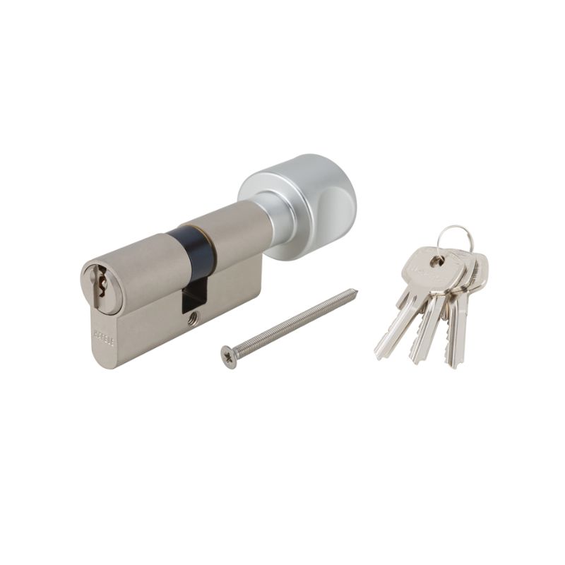 Ảnh thực tế ruột khóa 1 đầu chìa 1 đầu vặn Hafele 916.08.505, 91mm Đồng thau Ảnh thực tế ruột khóa 1 đầu chìa 1 đầu vặn Hafele 916.08.505, 91mm Đồng thau