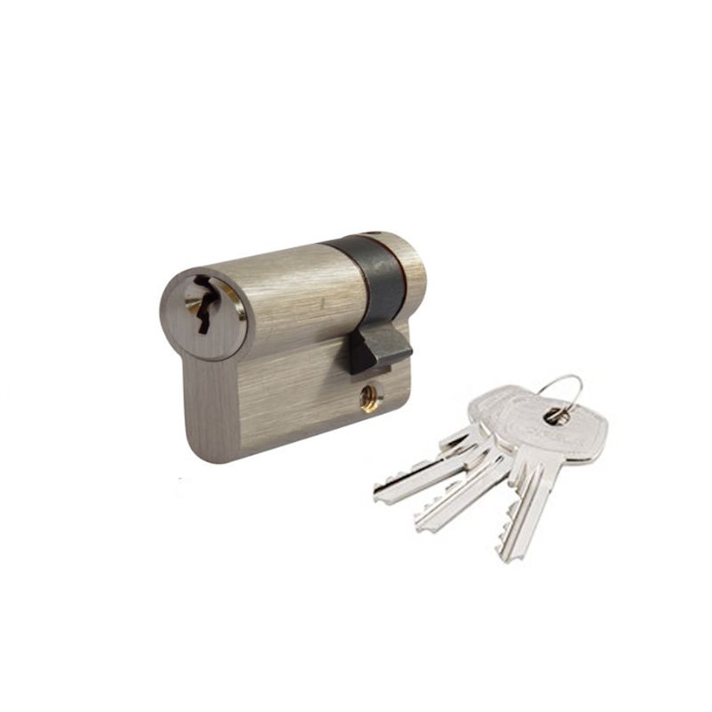 Ảnh thực tế ruột khóa 1 đầu Hafele 916.96.109, 40 mm Đồng thau Ảnh thực tế ruột khóa 1 đầu Hafele 916.96.109, 40 mm Đồng thau