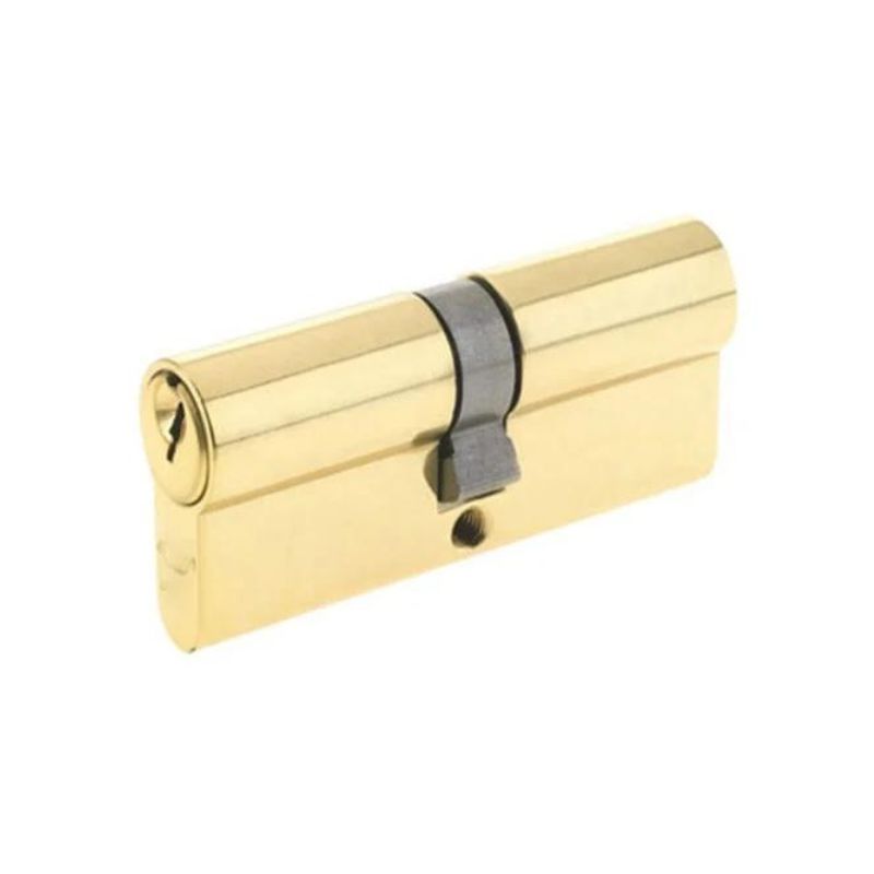 Ảnh thực tế uột khóa 2 đầu Hafele 916.00.068, 81mm Đồng thau Ảnh thực tế ruột khóa 2 đầu Hafele 916.00.068, 81mm Đồng thau