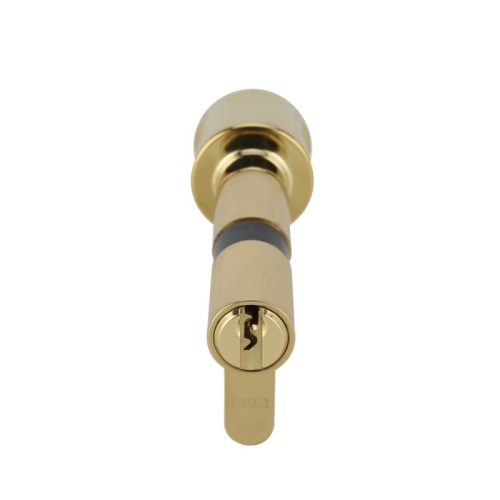 Ruột khóa 1 đầu chìa 1 đầu vặn Hafele 916.01.068, 81mm Đồng thau 4 Lỗ khóa ruột khóa 1 đầu chìa 1 đầu vặn Hafele 916.01.068, 81mm Đồng thau
