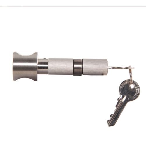 Mặt sau ruột khóa 1 đầu chìa 1 đầu vặn Hafele 916.96.540, 80mm Đồng thau