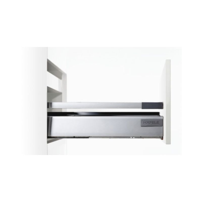 Ray hộp Hafele 552.77.781 Alto màu trắng mờ, H135X300m Ray hộp Hafele 552.77.781 Alto màu trắng mờ, H135X300m