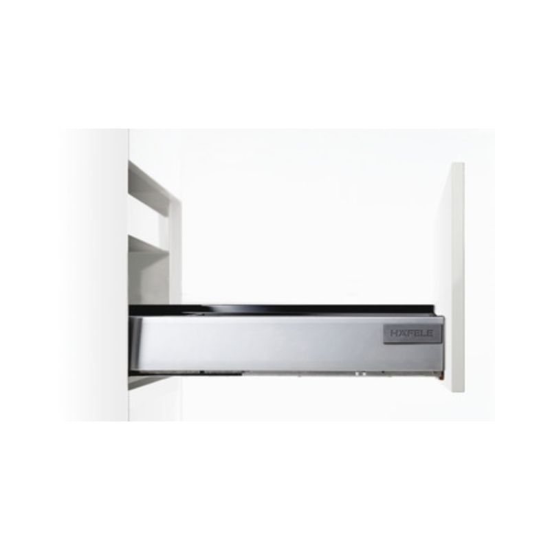 Ray hộp Hafele 552.79.085 Alto B199 500mm, trắng, nắp kim loại Ray hộp Hafele 552.79.085 Alto B199 500mm, trắng, nắp kim loại