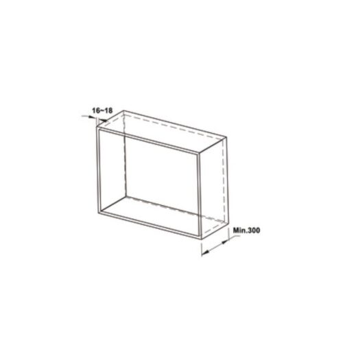 Rổ chén đĩa không khung PRESTO Cucina 544.40.024 Inox 304 7 Thiết kế của Rổ chén đĩa không khung PRESTO Cucina 544.40.024 Inox 304