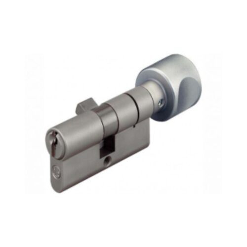 Ruột khóa 1 đầu chìa 1 đầu vặn Hafele 916.96.540, 80mm Đồng thau