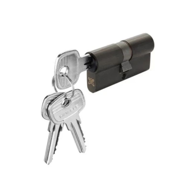 Ruột khóa 2 đầu Hafele 916.08.488, 101mm Đồng thau Ruột khóa 2 đầu Hafele 916.08.488, 101mm Đồng thau