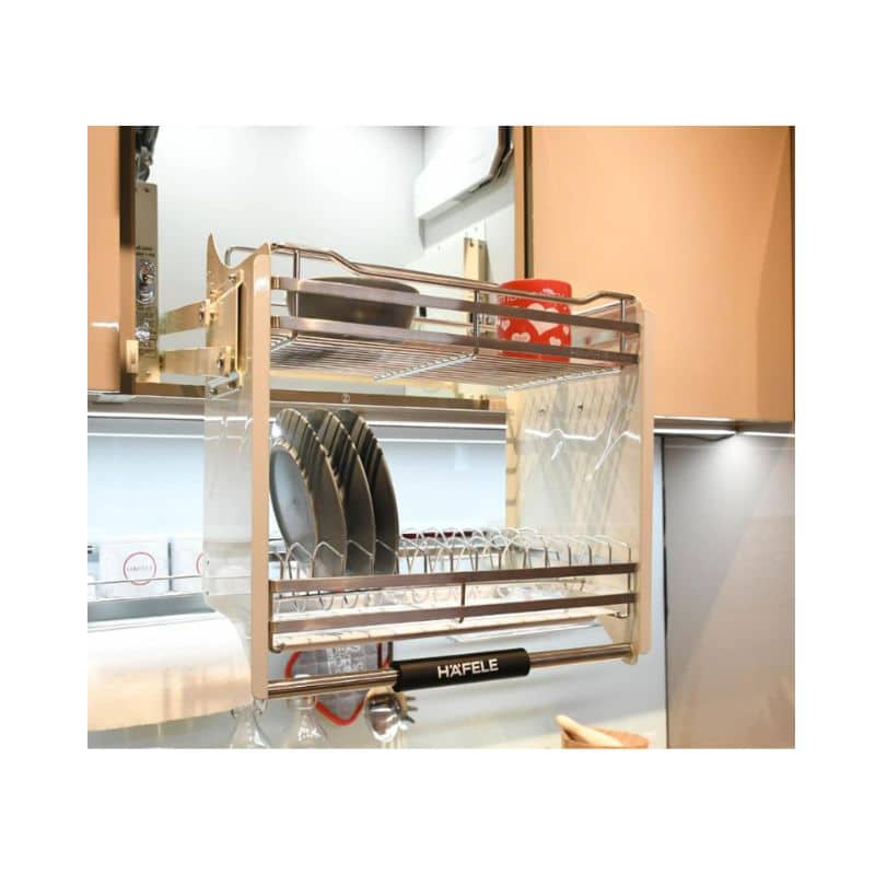 Ảnh thực tế bộ rổ bát đĩa Hafele Lento 504.76.009 600mm Ảnh thực tế bộ rổ bát đĩa Hafele Lento 504.76.009 600mm