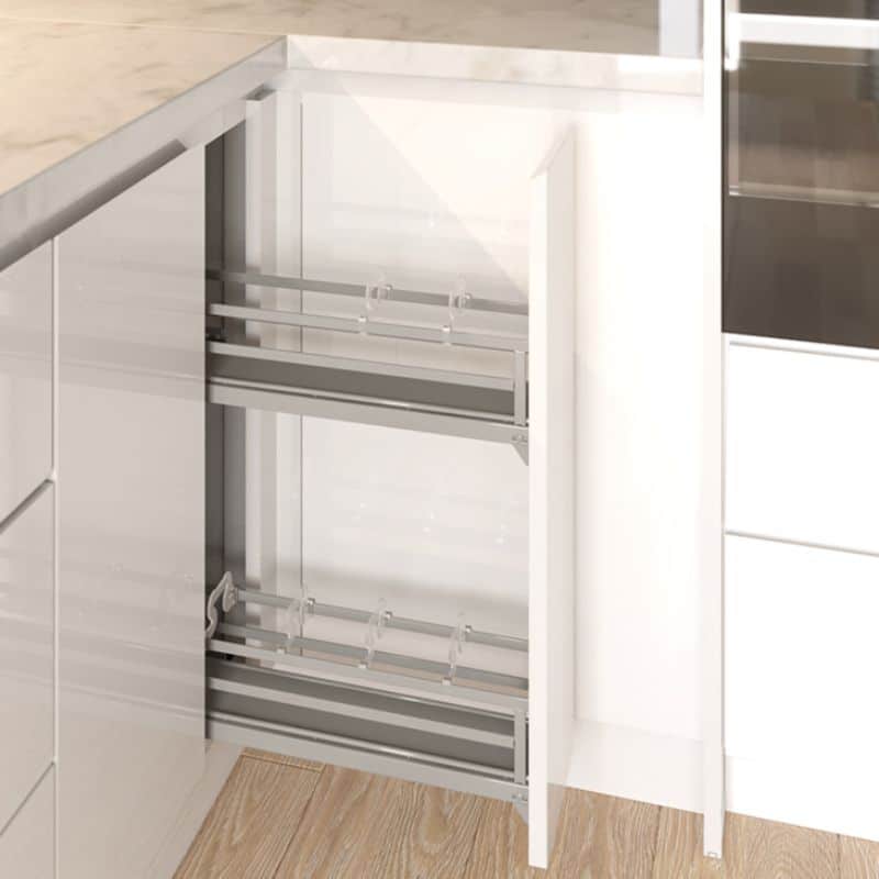 Ảnh thực tế bộ rổ gia vị Hafele Omero 549.20.840 150mm (phải) Ảnh thực tế bộ rổ gia vị Hafele Omero 549.20.840 150mm (phải)