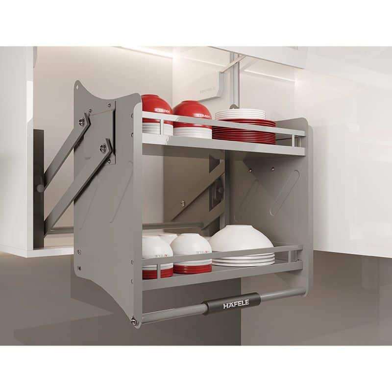 Ảnh thực tế bộ rổ nâng hạ Hafele Oria 504.76.705 700mm Ảnh thực tế bộ rổ nâng hạ Hafele Oria 504.76.705 700mm