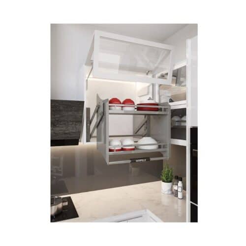 Bộ rổ nâng hạ Hafele Oria 504.76.705 700mm 5 Ảnh thực tế bộ rổ nâng hạ Hafele Oria 504.76.705 700mm