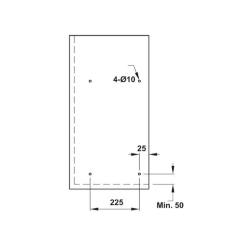 Bộ rổ bát đĩa Hafele Presto 544.40.033 800mm 5 Bộ rổ bát đĩa Hafele Presto 544.40.033 800mm