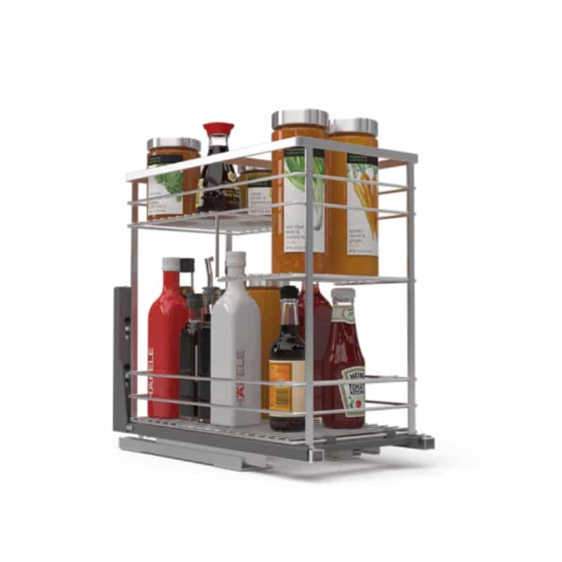 Bộ rổ gia vị Hafele Sonata 549.20.040 400mm Bộ rổ gia vị Hafele Sonata 549.20.040 400mm