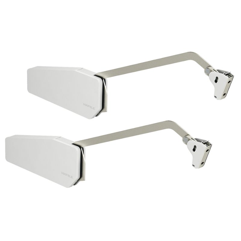 Bộ tay nâng Free Fold Short F4fs nắp trắng Hafele 493.05.894 Bộ tay nâng Free Fold Short F4fs nắp trắng Hafele 493.05.894