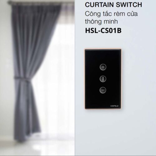 Công tắc rèm cửa thông minh HSL-CS01B Hafele 820.71.008 3 hinh anh cong tac rem cua thong minh hsl cs01b hafele 820 71 008