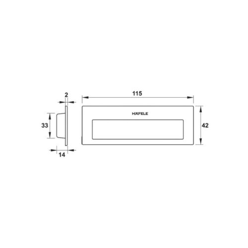 Tay nắm âm cho cửa Hafele 489.72.130 3 thong so tay nam am cho cua hafele 489 72 130