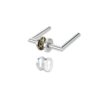 Bộ tay nắm gạt nắp chụp tròn dáng thẳng Häfele DIY 499.62.672