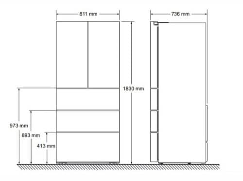 Tủ lạnh Bosch KFN86AA76J 3 thong so ky thuat cua tu lanh bosch kfn86aa76j 1