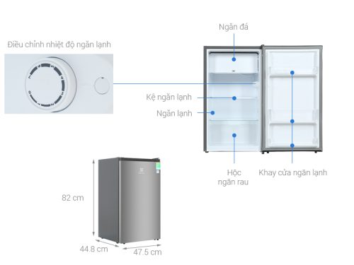 Tủ lạnh Electrolux 94 Lít EUM0930AD-VN 5 EUM0930AD VN 3