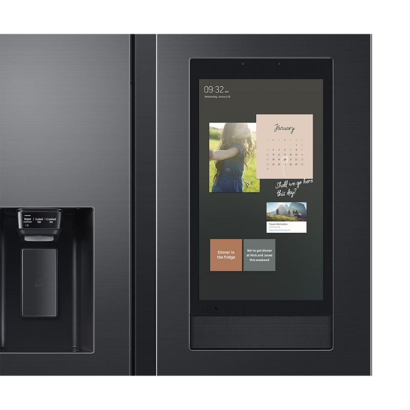 Hình ảnh tủ lạnh 2 cánh side by side 616 lít Samsung Family Hub RS64T5F01B4/SV Hình ảnh tủ lạnh 2 cánh side by side 616 lít Samsung Family Hub RS64T5F01B4/SV