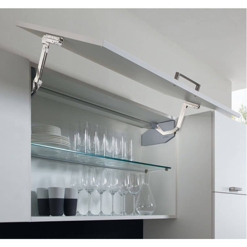 Ảnh bộ tay nâng FREE SWING Hafele 493.05.774, đen Ảnh bộ tay bộ tay nâng FREE SWING Hafele 493.05.774, đen