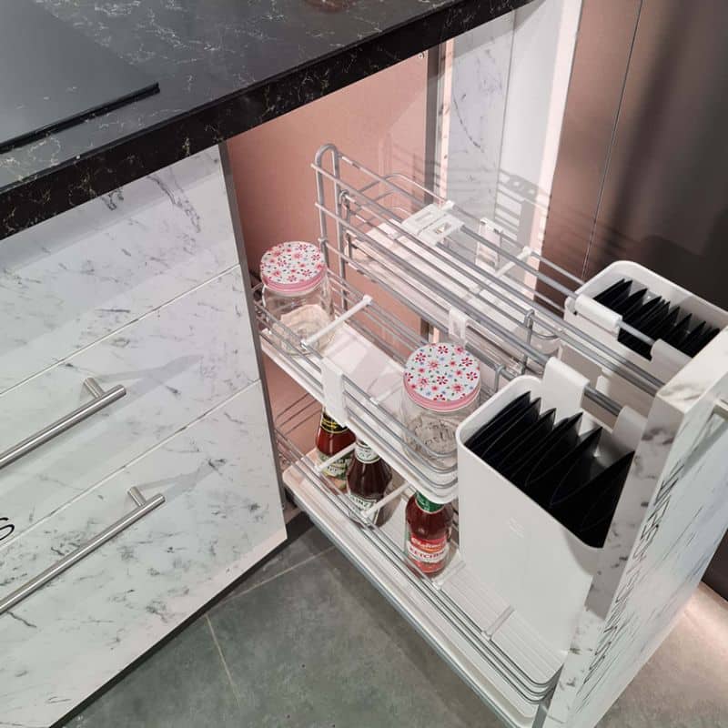 Ảnh thực tế rổ đựng đồ dùng nhà bếp Hafele 545.13.951 Ảnh thực tế rổ đựng đồ dùng nhà bếp Hafele 545.13.951