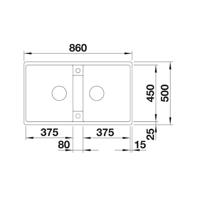 kích thước của Chậu đá Hafele Blancozia 9 567.68.649 kích thước của Chậu đá Hafele Blancozia 9 567.68.649