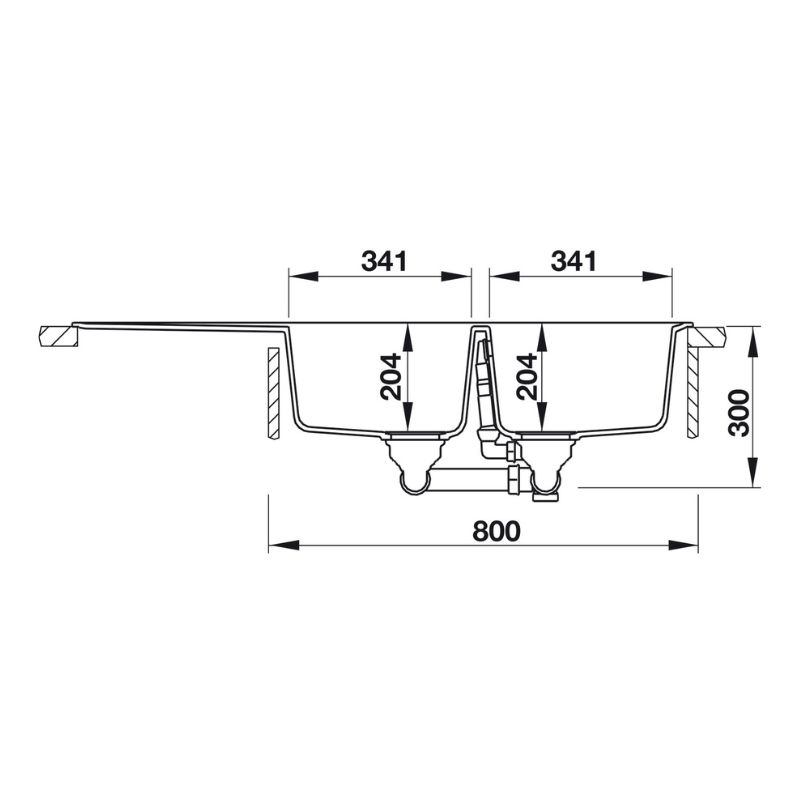 thông số kỹ thuật của Chậu đá Hafele Julius HS-GDD11650 570.35.460 thông số kỹ thuật của Chậu đá Hafele Julius HS-GDD11650 570.35.460