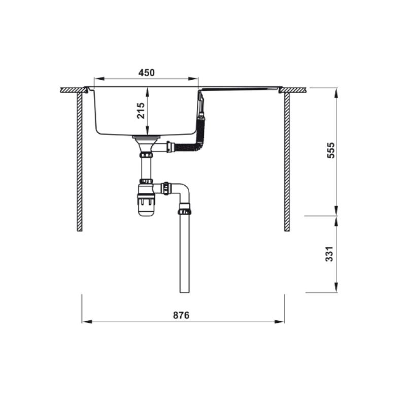 thông số của Chậu rửa chén bát Hafele Valerian HS-SS8650 567.20.266 thông số của Chậu rửa chén bát Hafele Valerian HS-SS8650 567.20.266
