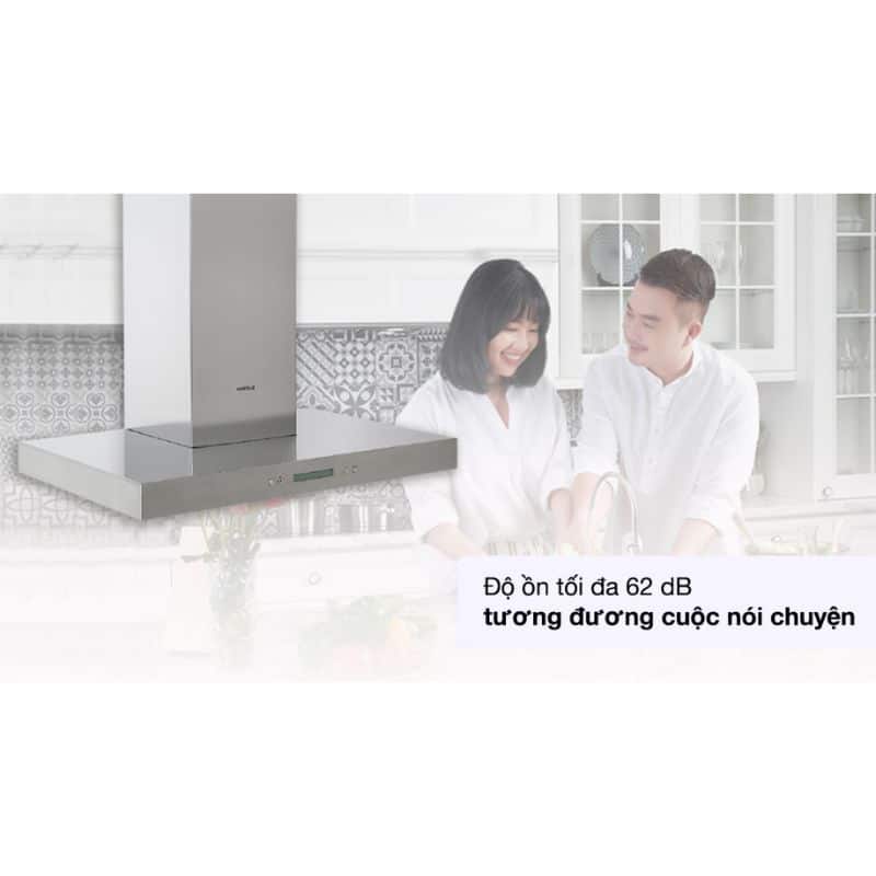 Độ ồn Máy hút khói khử mùi Hafele HH WI70C 539.81.158 Độ ồn Máy hút khói khử mùi Hafele HH WI70C 539.81.158