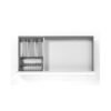 Bộ khay chia ngăn kéo bằng inox Hafele 552.52.390 1 Bộ khay chia ngăn kéo bằng inox Hafele 552.52.390